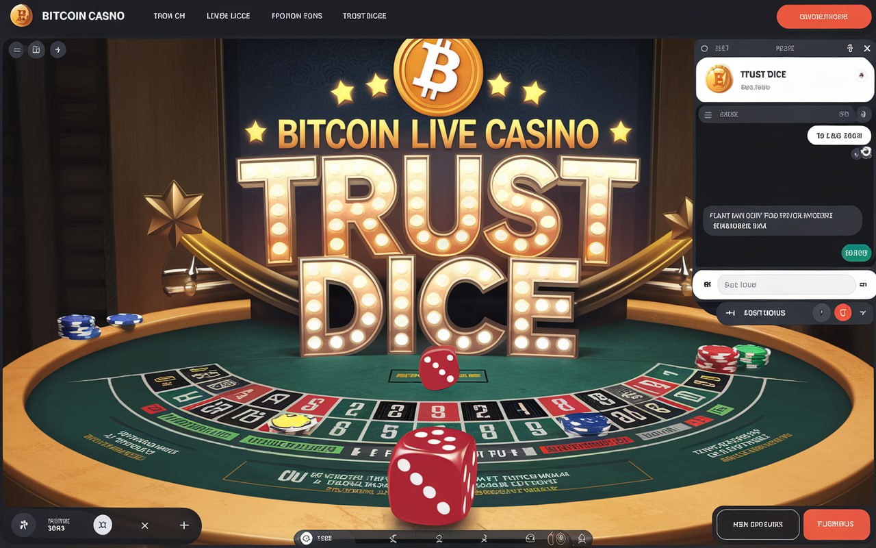 Bitcoin Live Casino Trust Dice: Play Now for Big Wins